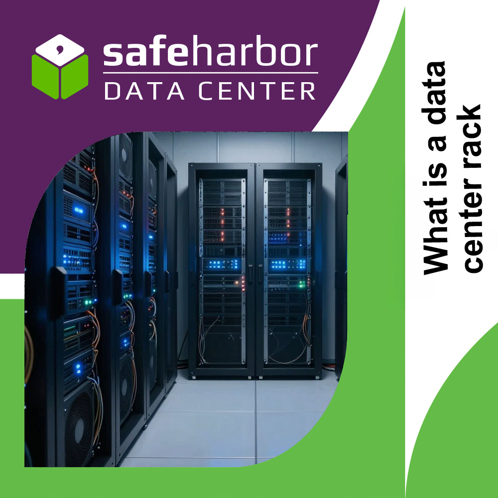 What is a data center rack?